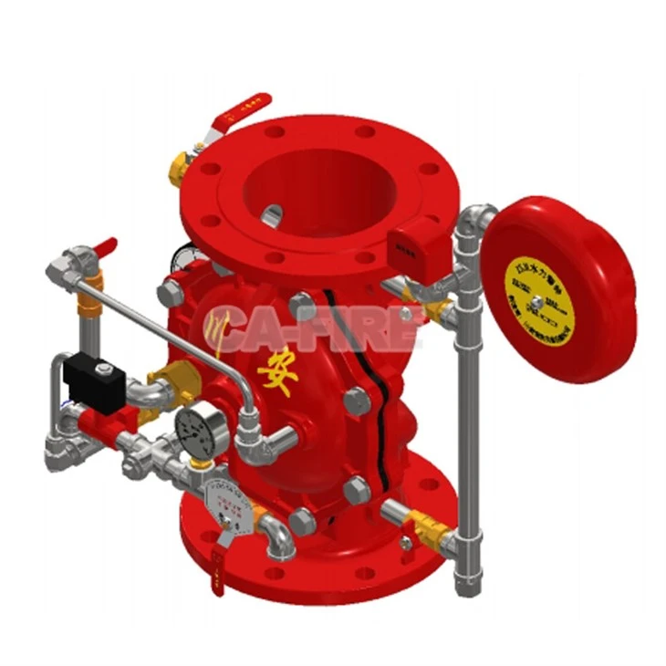 Deluge Alarm Valve For Automatic Fire Suppression System high quality