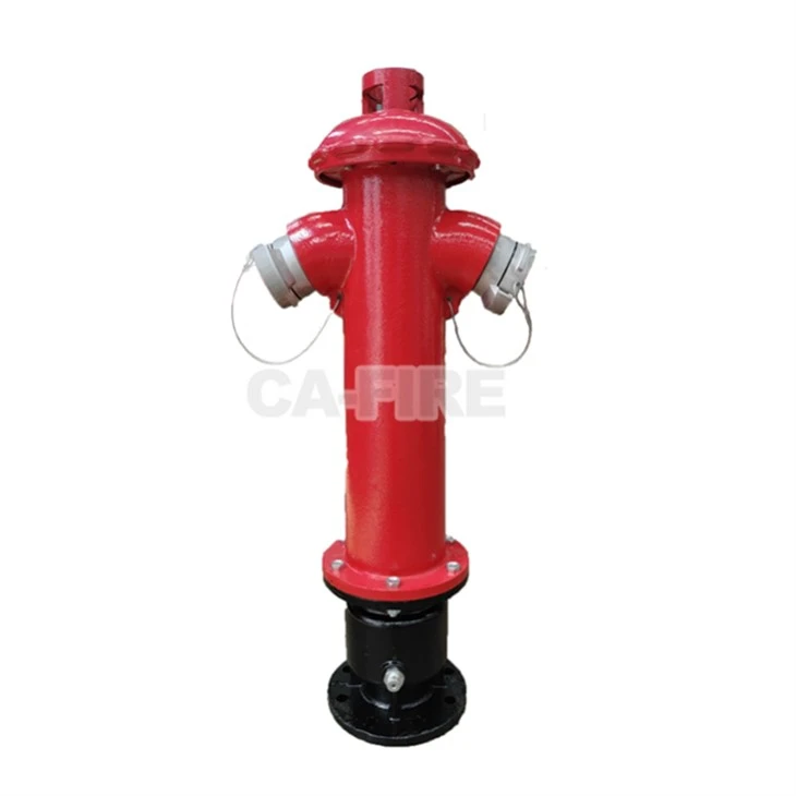 Outdoor Russian Type Fire Hydrant DN100×65 For Fire Protection Systems suppliers