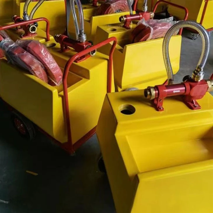 140 Liters Mobile Foam Cart For Fighting