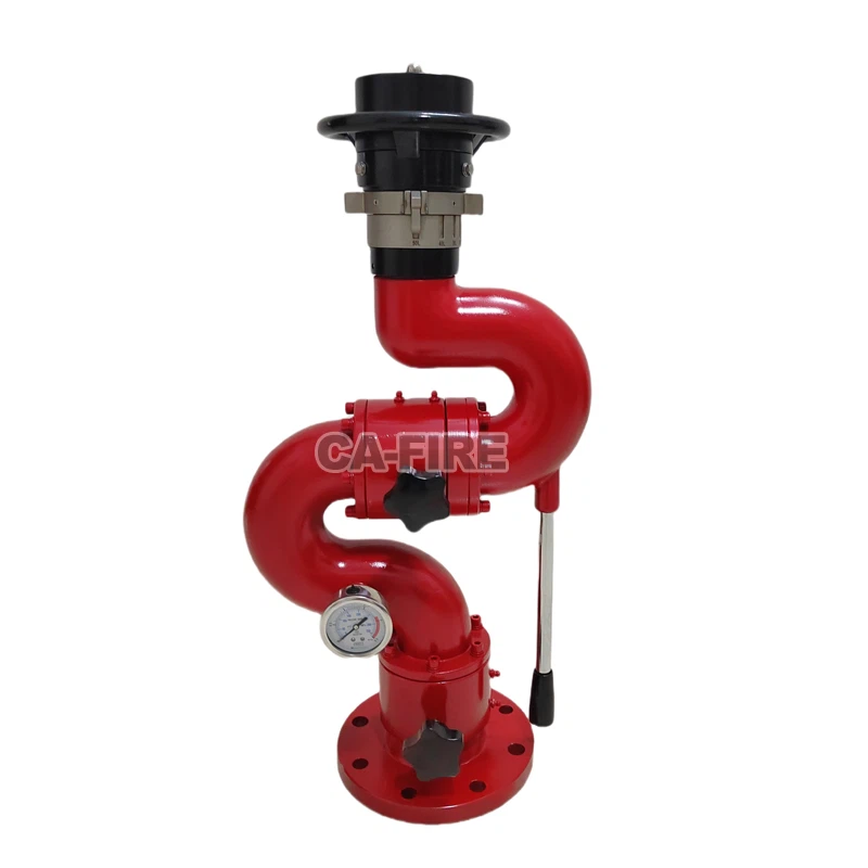 Adjustable-Flow Manual Fire Monitor