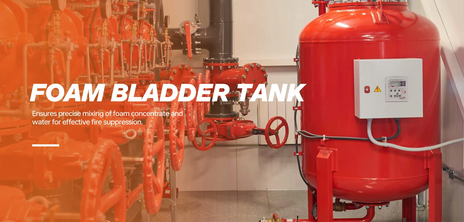 Reliable Foam Tank Ensures Ready Supply of Firefighting Foam