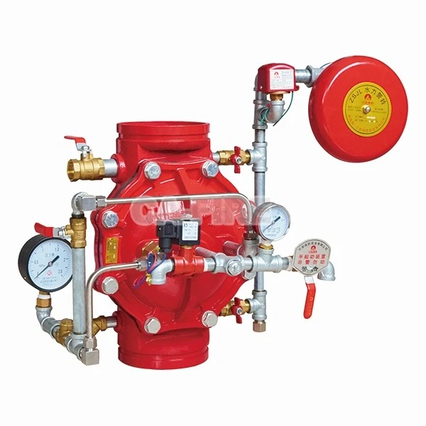 groove type deluge valve