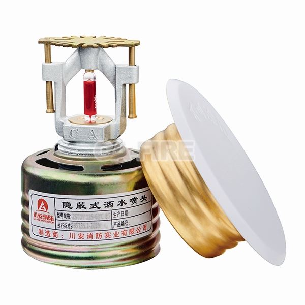 Different Types Of Concealed Sprinklers Glass Bulb Sprinkler