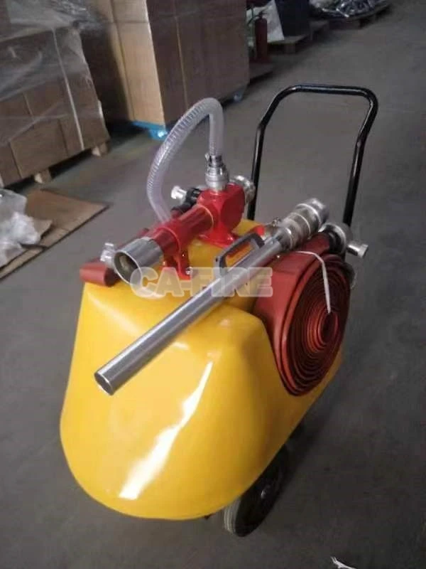 Mobile Foam Trolley With Hose - Complete Foam Fire Fighting Cart For Rapid Deployment suppliers