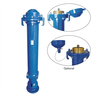 Gost PN16 DN100 Underground Fire Hydrant