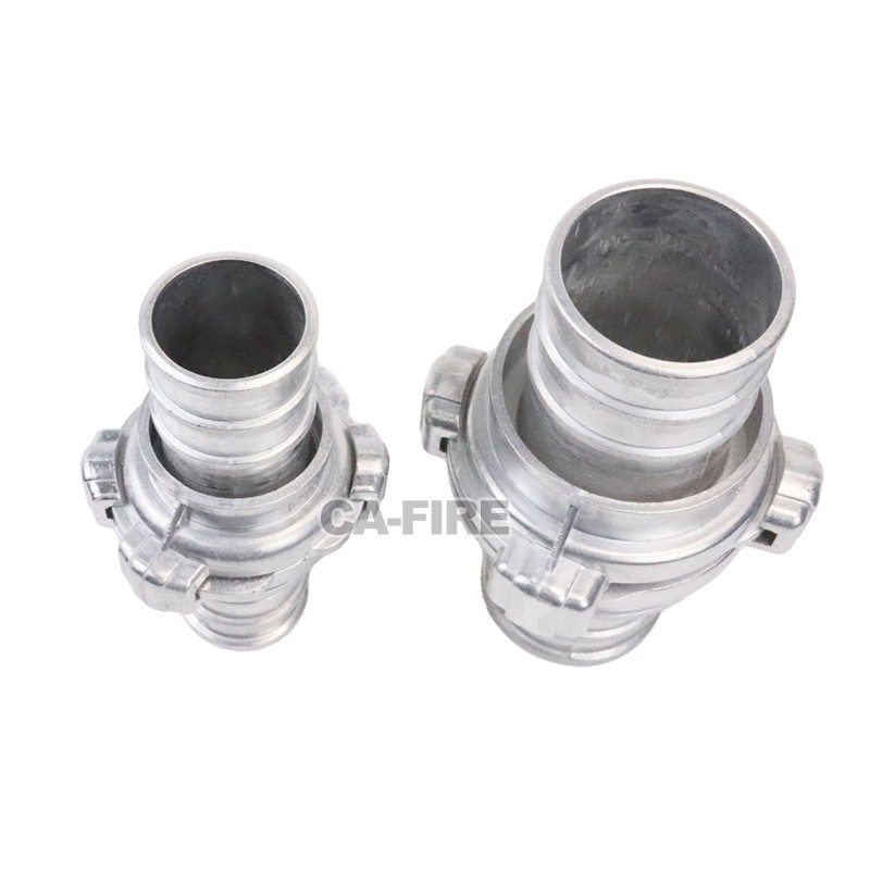 Russian Type Aluminum Fire Hose Quick Coupling