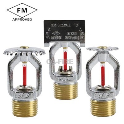 Universal Brass Fire Sprinkler Connections - FM Certified, Compatible With NPT And BS Thread Standards