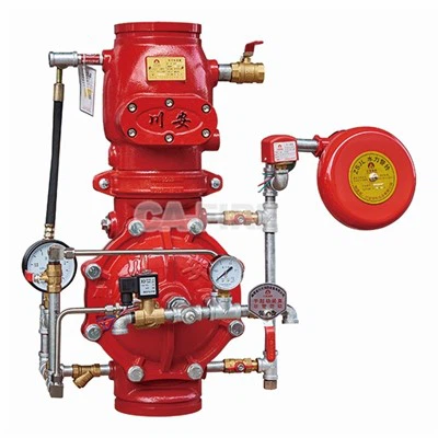 Pre-Action Valve Groove Connection For Fire System
