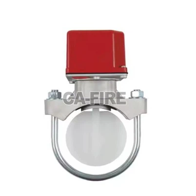 Water Flow Detector With UL Certificate 4" Pipe Mounting For Fire Alarm Systems
